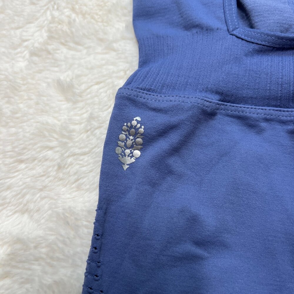 NWT FP Movement Moroccan Blue Seamless One-Piece Jumpsuit –‎ Women XS/S - Picture 6 of 9